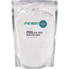 Корейская альгинатная маска для лица с чайным деревом Lindsay Crystal Cool (Tea Tree) Modeling Mask Pack 240 gr. Korea