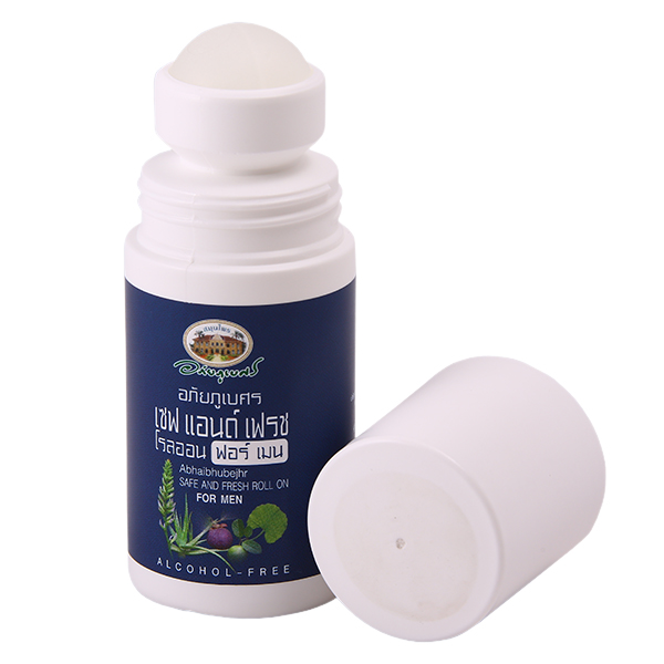 Тайский роликовый дезодорант для мужчин ABHAIBHUBEJHR Safe and Fresh Roll on Deodorant For Men купить в Москве и Московской области